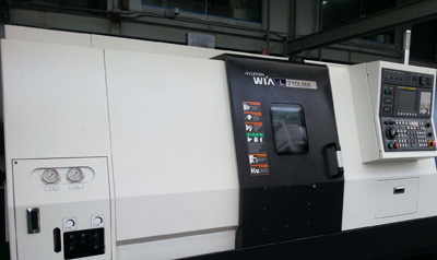 Used WIA L210LMA CNC lathe 2012 Made in Korea